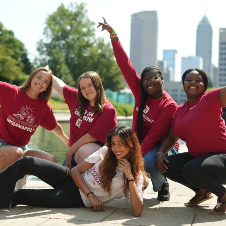 The IU Indianapolis Campus Center during Move-in.