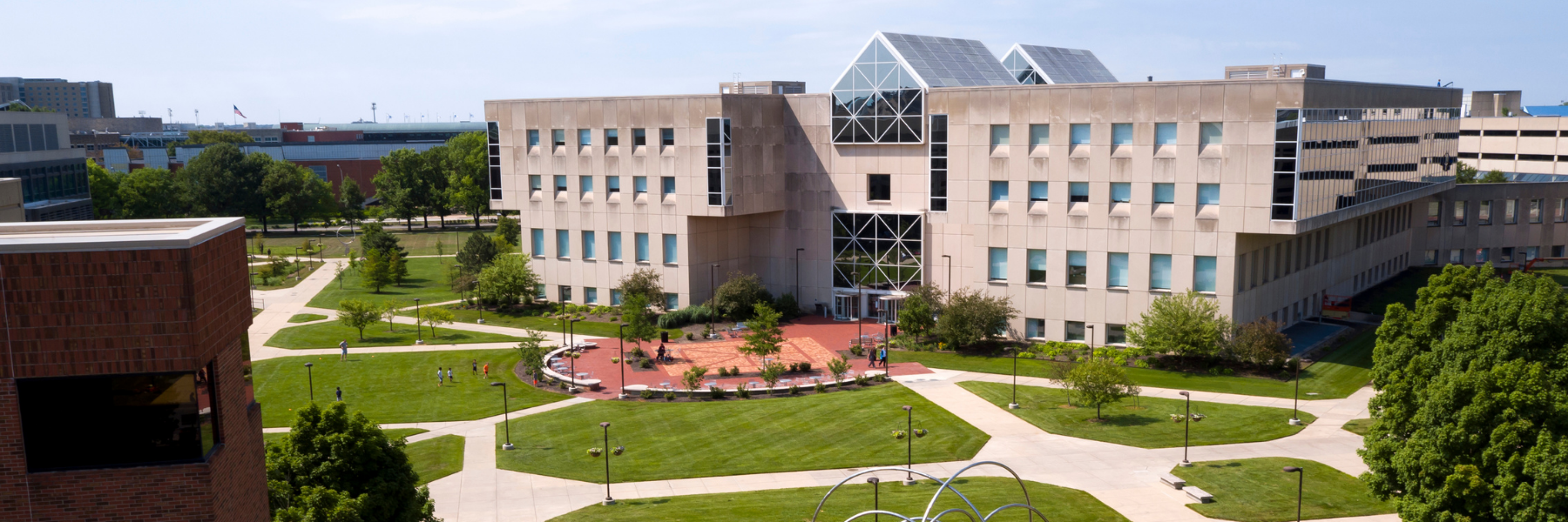 The IU Indianapolis University Library.